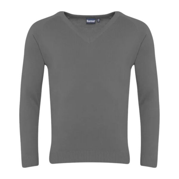 The Elms School V-Neck Jumper - Junior Thumbnail